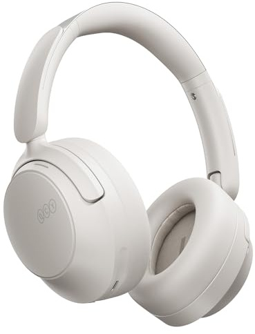QCY H3S Cascos Inalámbricos Bluetooth Cancelación de Ruido Activa Adattiva, hasta 56dB Reducción Ruido, 102H Reproducción, LDAC Hi-Res, Sonido Espacial, Auriculares Inalambricos Bluetooth 6.0 Diadema