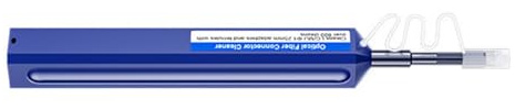 Dasbsug 2.5mm/1.25mm Fiber Pen With Connector Adapters For Optical Networking Tools Fiber Optical Cleaning Pen