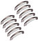 10 x Möbelgriff THEA Edelstahloptik BA 128 mm Bogengriff Küchengriff von SO-TECH®