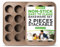 NutriChef 2 Pack 12 Cup Muffin Trays, Dishwasher Safe Cupcake Tray, Yorkshire Pudding Tray, Nonstick Muffin Tin, Round Baking Moulds, Bakeware Muffin Pans, Carbon Steel Stackable Cup Cake Tray