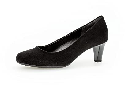 Gabor Damen Klassische Pumps, Frauen Elegante Absatzschuhe,hochhackige Schuhe,stoeckelschuhe,Abendschuhe,Court Shoes,schwarz,38.5 EU / 5.5 UK
