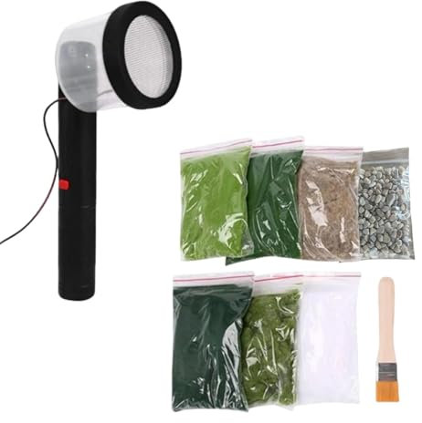 EHJRE Aplicador de Césped Estático de Accesorios de Proyecto de Máquina de Flocado Electrostático