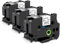 Upwinning Tze-261 Tze261 36mm Kompatile mit Brother P touch bänder 36mm, Ersatz für Tze 36mm für Brother Beschriftungsgerät P-touch CUBE Pro PT-P910BT PT-P950NW PT-P900W, 3 Stück
