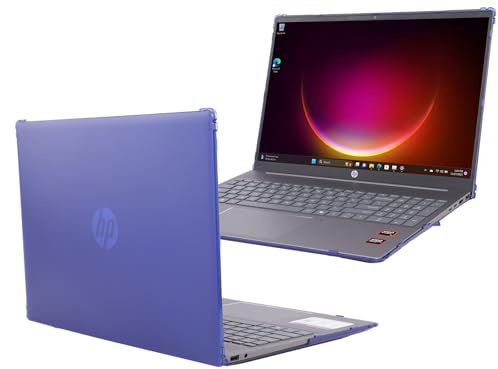 mCover Case ONLY Compatible for 2024+ HP Pavilion 16-inch Laptop PC 16-AFxxxx / 16-AGxxxx Series Windows Notebook (NOT Fitting Any Other HP Models)- Blue