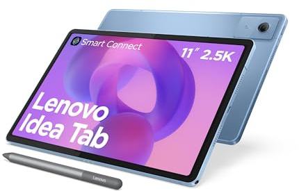 Lenovo Idea Tab Tablet | 11 2.5K 16:10 LCD Display | MediaTek Dimensity 6300 | 8GB RAM | 128GB Speicher | Android 15 | Polar Blue | inkl. Lenovo Tab Pen