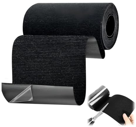 Nebulith Canvas Repair Tape,Waterproof Fabric Tape for Furniture,Portable Powerful Fabric Repair Patch, Fabric Patches Self Adhesive,Black Canvas Fabric Tape,Tenacious Tape Repair Tape,5CM*160CM