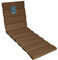 LILENO HOME Sonnenliege Auflage als [1er Set - Rollliege] in Braun - Gartenliegen Auflage perfekt für Strandliege - Polster Auflage für Gartenliege (200x60x4,5cm)