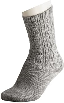 Stockerpoint Trachtensocken Norbert Chaussettes Traditionnelles, Gris Clair, 43-46 Hommes