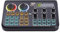 Btuty Sound Board Audio Mixer Live Sound Card Dynamic LED Colorful Light BT Wireless Plug and Play One-click Noise Reduction Rechargeable for Live Streaming Podcasting Recording