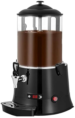 ZHIGUANYUN Máquina Comercial para Calentar y Mezclar Chocolate, Calentador eléctrico de Bebidas para Leche, té y café. 10L