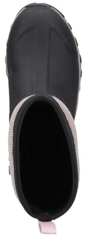 MUCK Boots Womens/Ladies Arctic Sport II Mid Length Galoshes (5) (Black/Tweed)