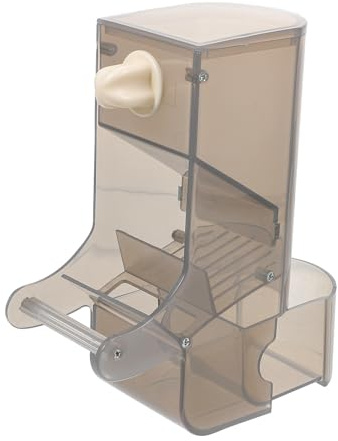 HIAKDOFT Mangiatoia Per Uccelli in Gabbia Per Pappagalli Domestici Ciotola Per Pappagalli in Plastica Resistente Alimentatore Per Piccoli Uccelli Da Interno