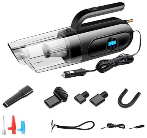 Pour aspirateur de voiture avec gonfleur de pneu