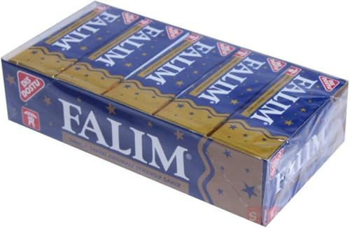 Falim Chicle - Goma de Mascar Dura - 140gr. Paquete - Totalmente 100 Chicles (Masilla)