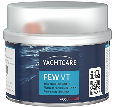 Yachtcare 2k Feinspachtel 250g - Spachtelmasse für Boot, KFZ, Auto & DIY