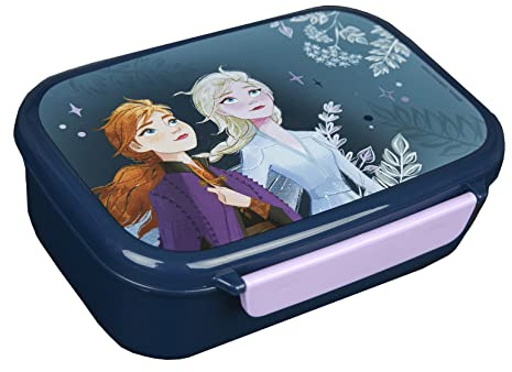 Scooli FRVW9903 Frozen Lunch Box, Plastic, Blue