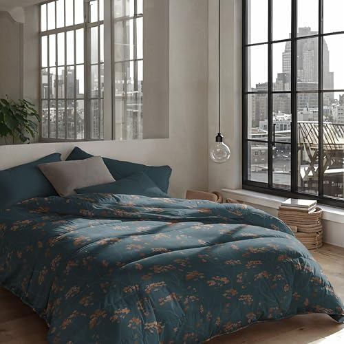 Zelesta Royalbed Bettdecke 4 Jahreszeiten - Bettwäsche winterdecke und Sommer-Bettdecke warm Duvet - Waschbare bettdecke ohne Bezug - Anti-Allergene Steppdecke (Majestic, 135x200cm (S))