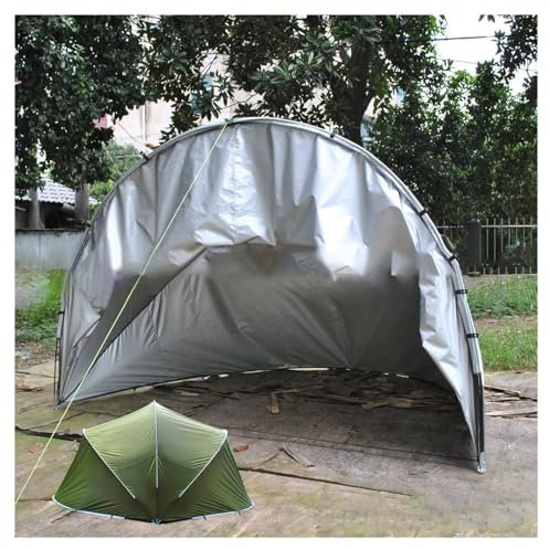 YSMSMZJK Box Moto per Esterno Semisferico Box Biciclette con Doppie Porte per 5-7 Biciclette Tettoia per Auto da Esterno Box Auto da Esterno