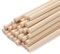 Wooden Dowels Wooden Sticks for Crafts 8 x 300 mm, 30 PCS Wood Dowel Rods, Unfinished Bamboo Sticks for Crafting, Round Macrame Dowels, Doweling Rods for Tiered Cake Support, Wedding Ribbon Wands
