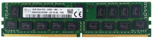 Hynix hma42gr7afr4 N-uh 16 GB DDR4 2400 MHz ECC Module Memory – 16 GB, DDR4, 2400 MHz, Portable, 288-pin DIMM, 1 x 16 GB)