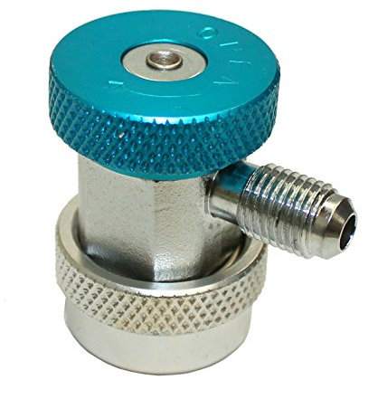 RUBINETTO BASSA PRESSIONE GAS R134A ATTACCO INNESTO RAPIDO A/C CLIMATIZZAZIONE