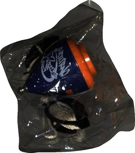 SPACE TROMPOS - Saturno Xtreme, Punta Fija, Color Azul, Incluye Cuerda