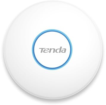 Tenda WiFi 6 AX3000 Wireless Access Point | Ceiling Mount Access Point for Business/Home | DC/PoE+ Powered | Covers Up to 4000 sq. Ft | OFDMA for 80 Devices | MU-MIMO | WPA3 | Seamless Roaming (i27)