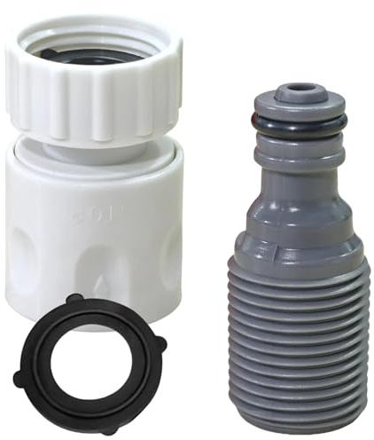JLM MARINE Outboard Flush Kit for Mercury Suzuki and Yamaha Outboard Motor Flush Adapter