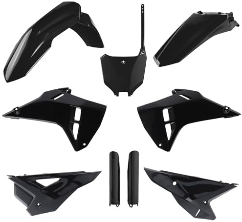 POLISPORT 91617 - Restyling Kit for Honda CRF 250R 22'-24' and CRF 450R 21'-24' – Quality and Durability Guaranteed, Colour Black