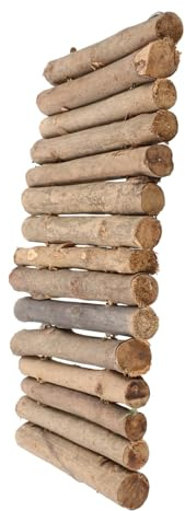 Hemobllo Refugio para Reptiles Plataforma para Tortugas, De Madera Natural para Terrarios, Decoración Hábitat para Mascotas Reptiles