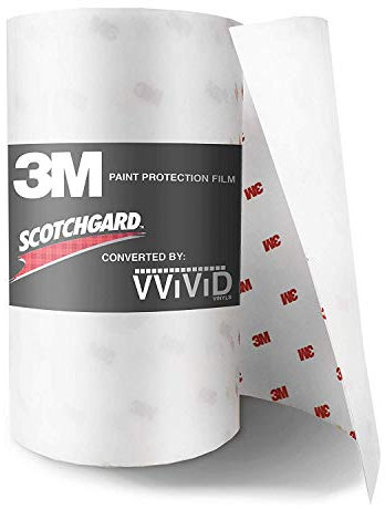 3M Scotchgard Lackschutzfolie für Auto, Transparent, Polyurethan (PU), 8 mm, 6 Zoll x 36 Zoll