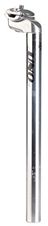 KALLOY UNO 602 SEATPOST 27.2X350mm SILVER STD RAILS