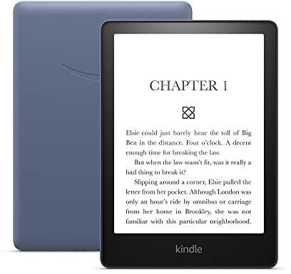 Zertifiziert und generalüberholt Kindle Paperwhite (16 GB) – Jetzt mit 6,8-Zoll-Display (17,3 cm) und verstellbarer Farbtemperatur – mit Werbung - Denimblau