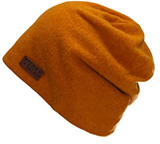 Sterntaler Mädchen Slouch-beanie Melange M tze, rost, 53 EU