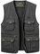 Oralidera Herren Anglerweste Ärmellos Jacke Outdoor Weste Jagdweste Sommer Herrenwesten Sportlich Fotografie Funktionsweste mit Vielen Taschen, Grün, 3XL