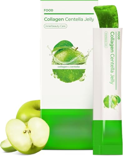 Jalea de colágeno Centella asiática，(manzana verde)