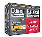 Etiaxil MEN - Détranspirant Transpiration Excessive - Peaux Sensibles 2 x 15 ml