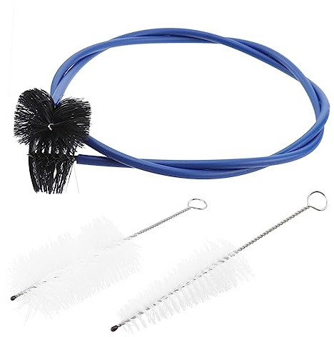 Toyvian 3pcs Trumpet Cleaning Brush Set Flexible Brushes for Musical Instrument Care and Maintenance, Suitable for Trumpet Valve and Tubing Cleaning