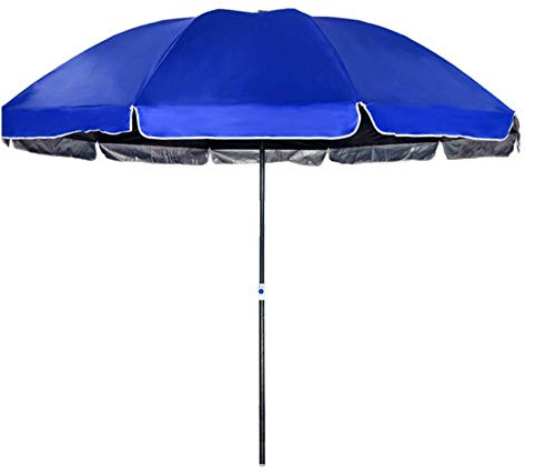 2.8M Garden Parasol Table Umbrella, 8 Rib Patio Outdoor Sunshade in Thickened Oxford Cloth Easy Crank Open UV Protective for Beach/Pool/Patio/Outdoor Shelter Tent Canopy good