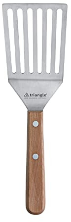 triangle 32 541 12 00 Palette Classic Wood Kirschbaum, gewinkelt, geschlitzt 12cm Made in Solingen/Germany professionelle Qualität Wender mit Holzgriff
