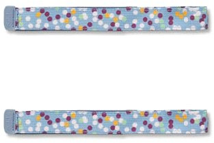 satch SWAPS Rucksack Accessoire in vielen Designs und Farben, austauschbar und individuell kombinierbar Confetti Blue - Blau