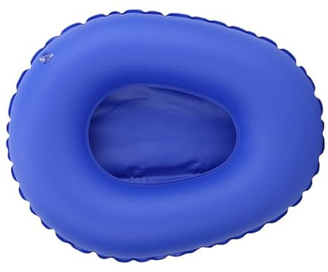 HERCHR Padella Gonfiabile da Letto per Anziani Allettati, Padella Ad Aria Portatile, Buona permeabilità all'Aria Padella, PU Padella Gonfiabile antidecubito WC orinatoio per Anziani Costretti a Letto