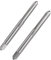DEFIYEAR 2PCS Metric Hand Tap Set - M6 x 1, High-Speed Steel Taps for Precise Threading Repair & DIY Projects