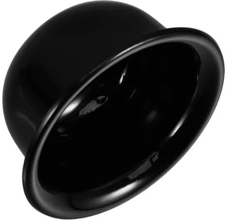 Homoyoyo Ciotola da Barba in Plastica Riutilizzabile per Uomo Contenitore per Schiuma da Barba Accessorio Portatile Design Ergonomico per Rasatura a Casa e in Viaggio