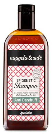 Nuggela & Sulé Champú Anti-Caspa. Con Extracto de Cebolla Roja y Piroctona Olamina. Elimina la Caspa Grasa o Seca. Restaura la Piel del Cuero Cabelludo. 1 x 250 ml