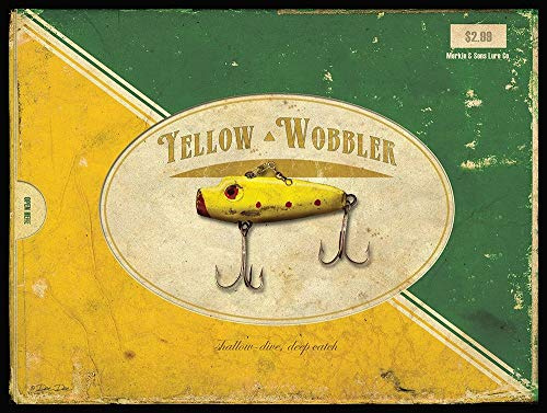 Posterazzi PDXDD907SMALL Yellow Wobbler Photo Print, 24 x 18, Multi