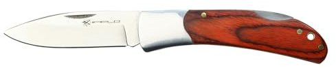 iFIELD EL29046 Coltello da tasca Camper, manico Stamina, lama in acciaio inox 7,6 cm, strumento da campeggio per la pesca, la caccia, le attività sportive.