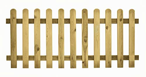 Steccato Fisso Easy 180x80 Guercio Esterno Recinzione Esterno Legno