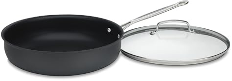 Cuisinart Chef's Classic™ Nonstick Classic Hard Anodized 12 Deep Fry Pan w/Cover
