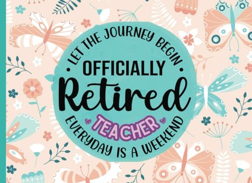 Teacher Retirement Guest Book: Keepsake Memory Book for Guests to Sign | Retirement Party Gift, Guestbook for Colleague, Friend, Mentor | Message Book ... x 6 in (End Of Year Teacher & Student Gifts)